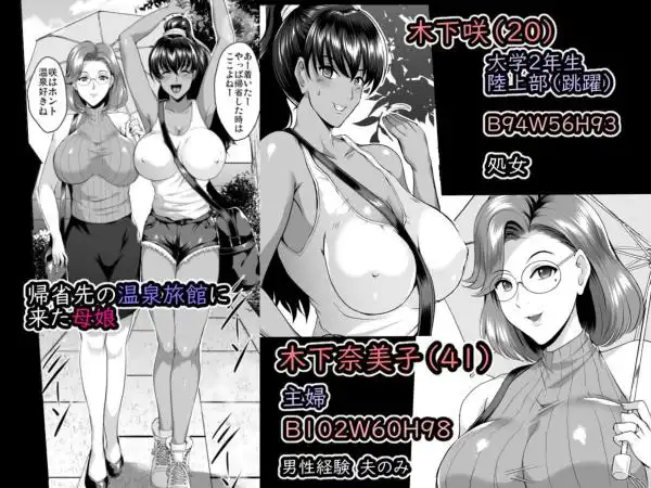 【親子丼】母娘温泉旅行調教記録 画像1
