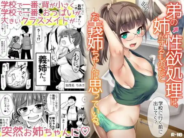 弟の性欲処理は、姉がするものだと お義姉ちゃんは思っている。(d_191444)タイトル画像