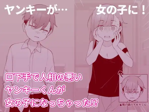 先生の彼女になる女の子になっちゃったヤンキー君 総集編完全版(d_583742)ページ001