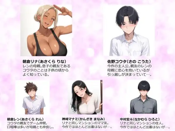 【友達の母で筆おろし】美巨乳黒ギャル人妻のむちむち濃厚甘サド生H 画像1