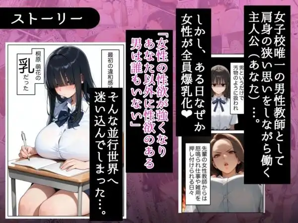 俺しか勃起できない世界 ～Kカップ爆乳陰キャ教え子生オナホ化計画～(d_622312)ページ002