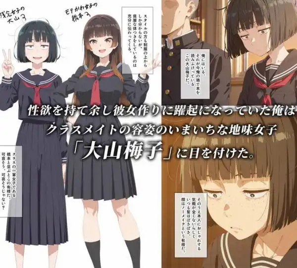 とにかくヤリたくて妥協の末付き合った地味顔で貧相な体の女子をうっかり孕ませてしまった俺の末路(d_627054)画像001