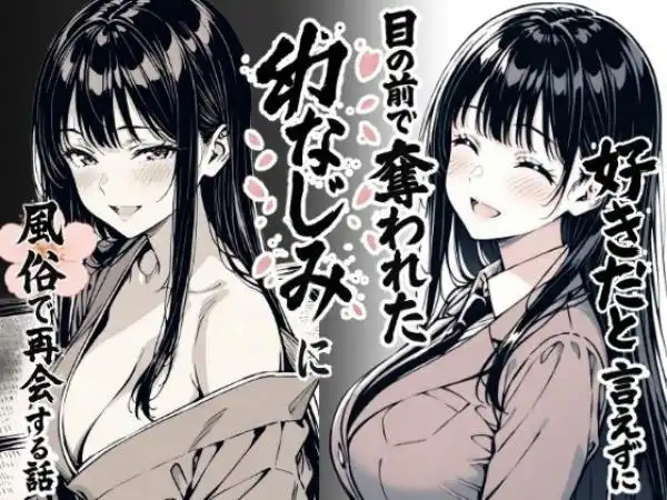 好きだと言えずに目の前で奪われた幼なじみに風俗で再開する話(d_644290)タイトル画像