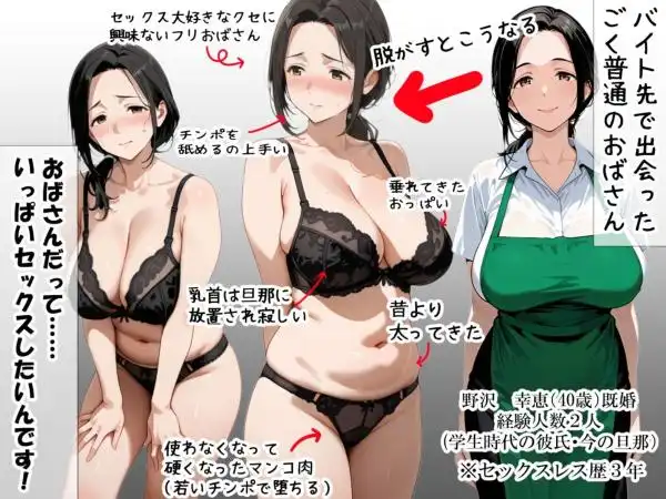 バイト先のパート主婦を、お持ち帰りしたら…欲求不満の膣は硬いチンポ一本即墜ちオナホ化 野沢幸恵（40歳）セックスレス歴・3年(d_674126)ページ005
