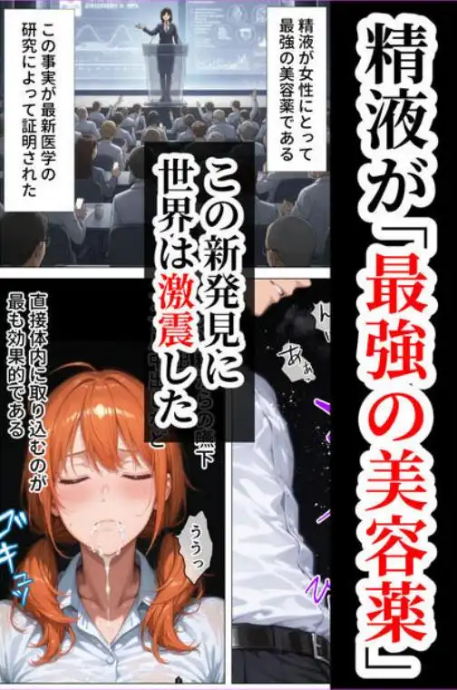 【精液が最強の美容薬の世界】 SSSレア精液で人生逆転！むちむち人妻女医の特別検診(d_688096)ページ001