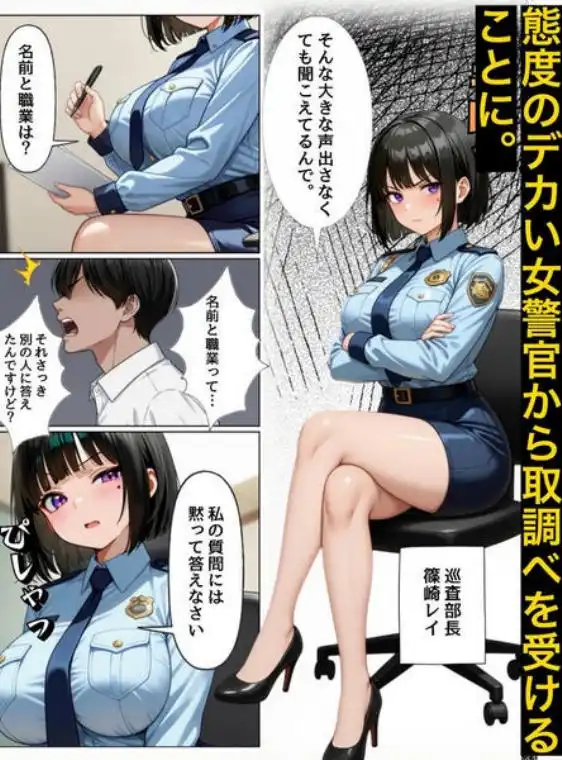 強気な裏アカ警察官、潮だくセックスで二か月後に分からされる話(d_710010)ページ002
