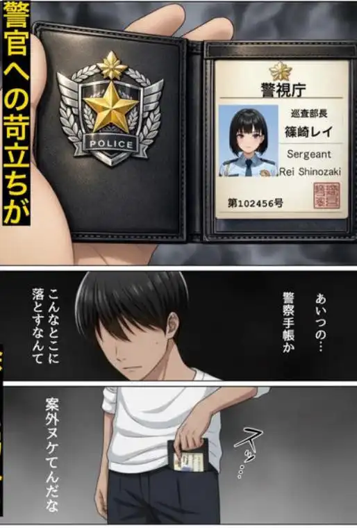 強気な裏アカ警察官、潮だくセックスで二か月後に分からされる話(d_710010)ページ005