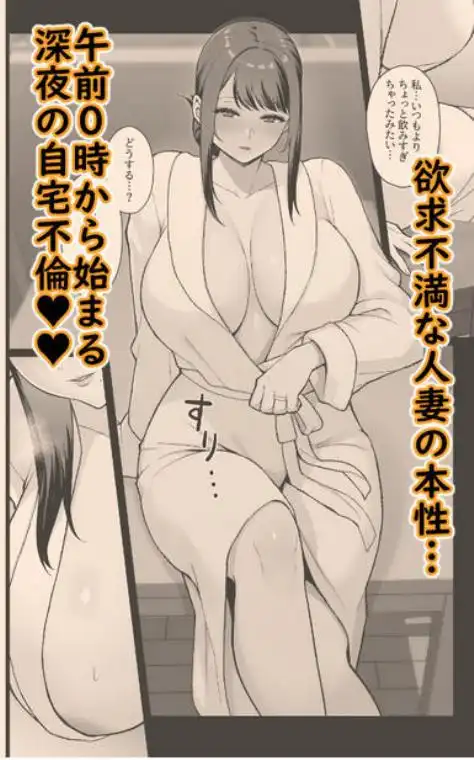 家族が寝静まる夜に人妻を抱いた本(d_712328)ページ007