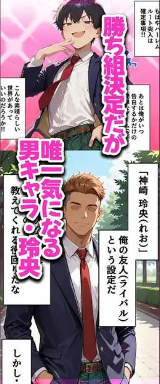 ギャルゲー世界に転生したら、ヒロイン達がライバルキャラに次々と寝取られた(d_732236)ページ004