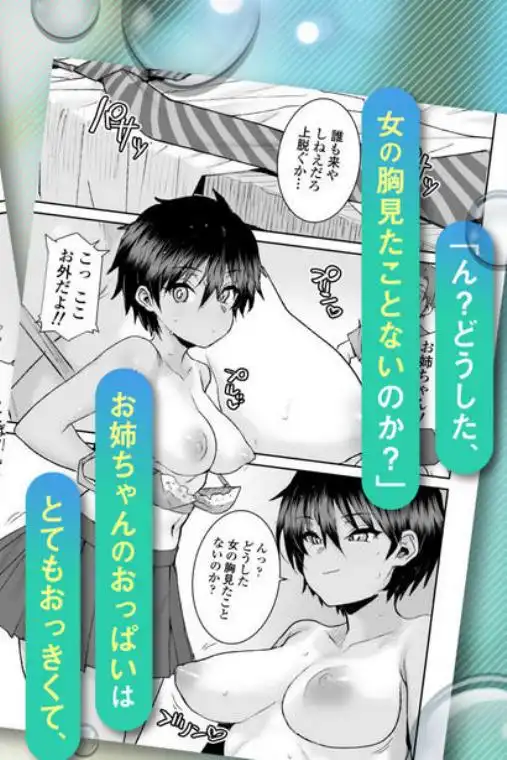 無口で気の強いボーイッシュなお姉ちゃんで僕は童貞を卒業しました(d_732686)ページ003