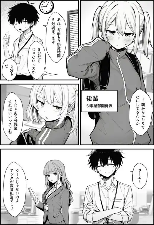 やる気のないZ世代後輩を着替＆催●アプリでこらしめる話(d_748348)ページ005