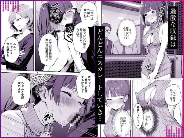 逃げられない防音室 ～マイクが拾った新人声優恥辱の3日間～(d_768015)ページ006