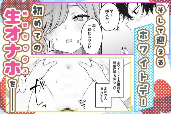 バレンタインにダウナー系銀髪ギャルから魔法のオナホをもらったから使い倒してイチャラブセックスしまくる。(d_824853)ページ008